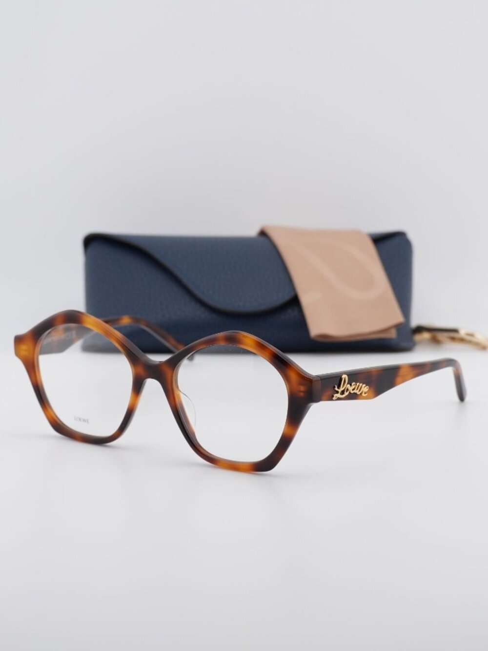 Loewe LW50053I 052 Square Eyeglasses - Dark Havana 51mm